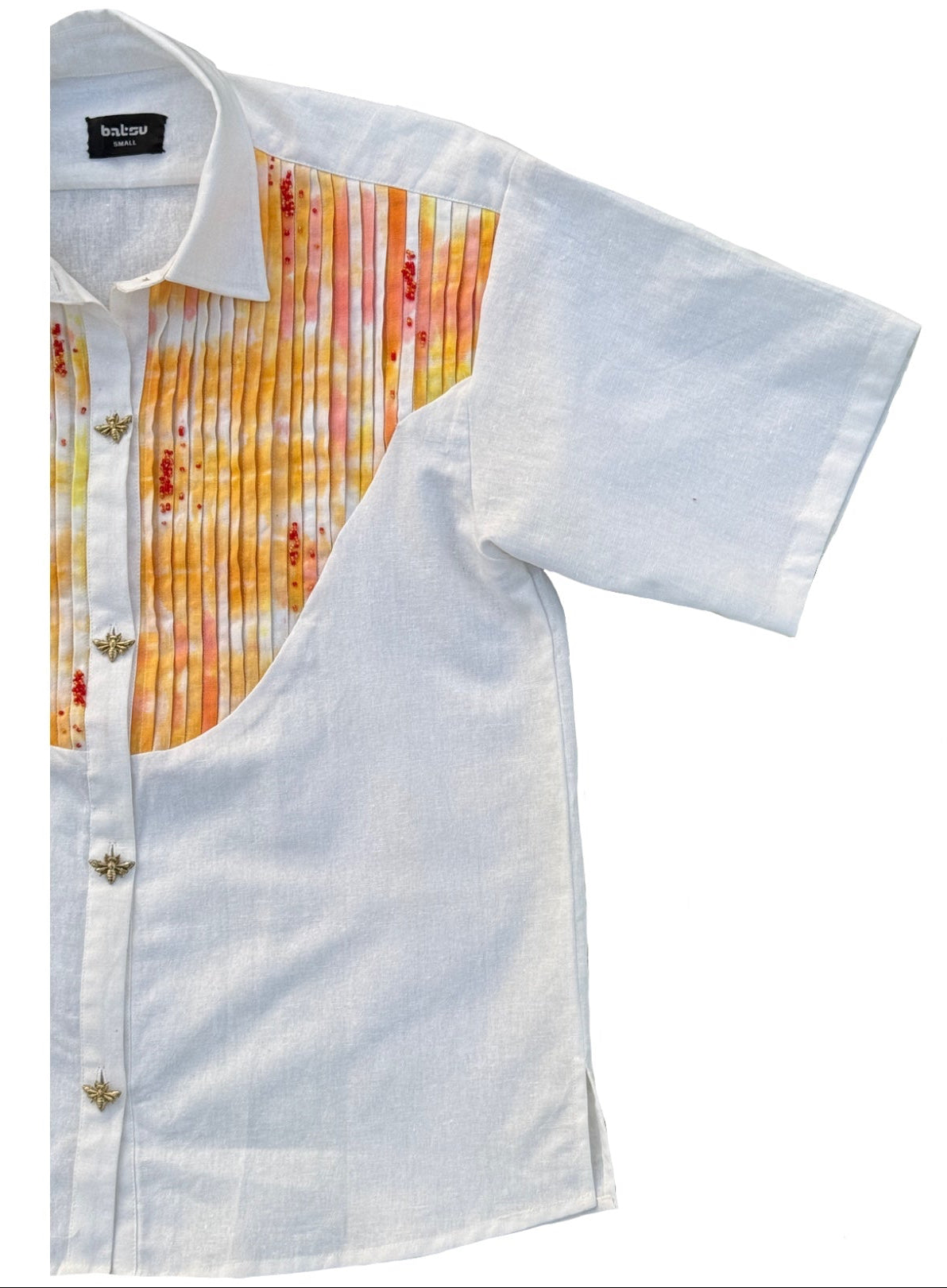 Pleated Solara Shirt