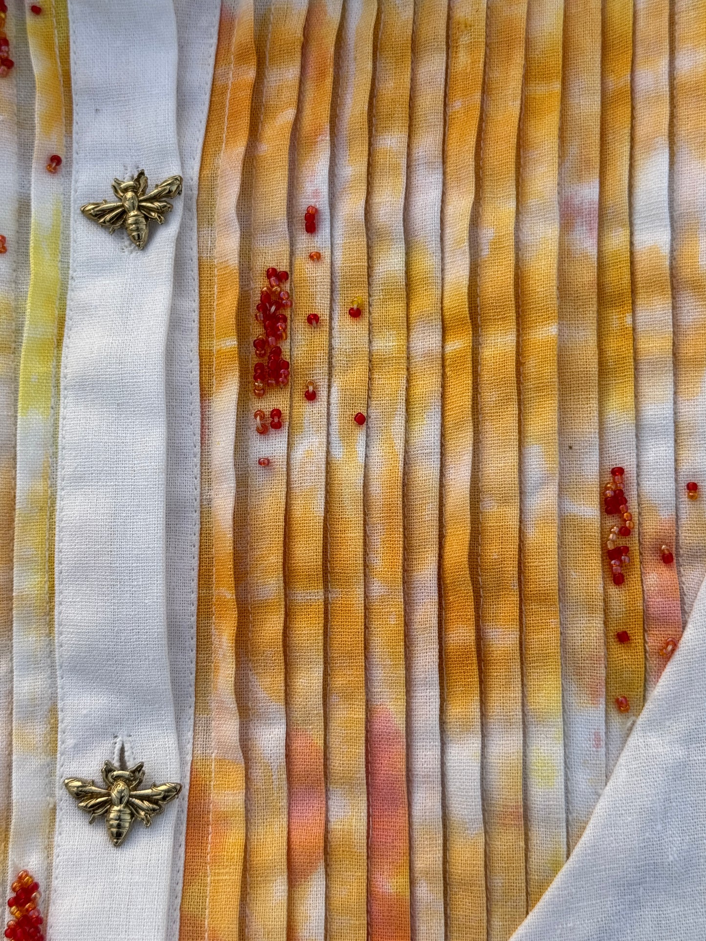 Pleated Solara Shirt